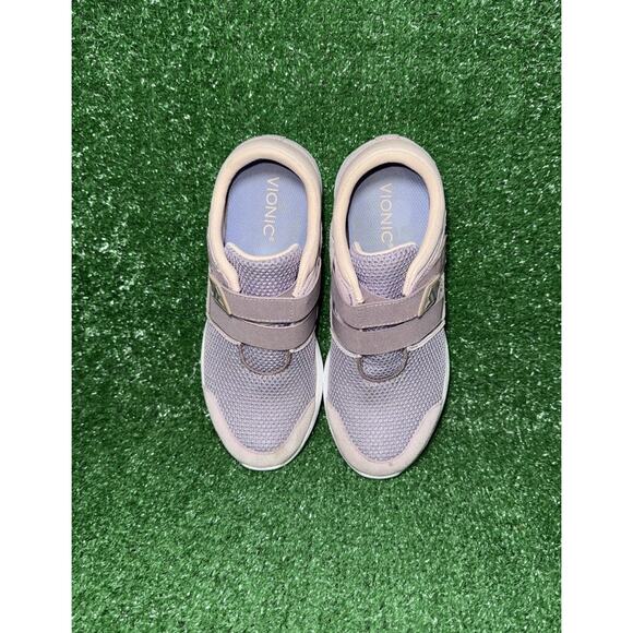 Vionic Brisk Ema Purple Hook and Loop Women’s Size 8.5 Comfortable Sneaker Shoes - Picture 5 of 9